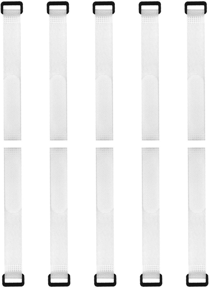 Voetbal Doel Bandjes - Net Bevestigingsbanden - Voetbal Training - Gesp Ontwerp - 20x360mm - Meerkleurig