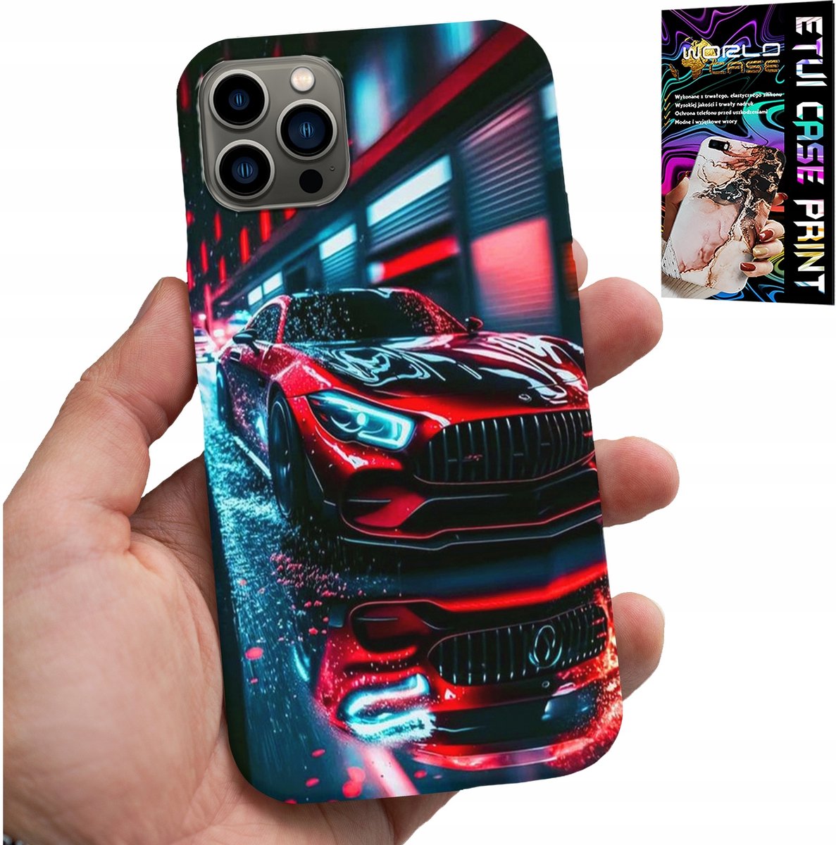 iPhone 13 Pro Max hoesje - Luxe sportwagens auto ventilator