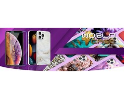 iPhone 12 Pro hoesje - Kleurrijke linten, trendy patronen