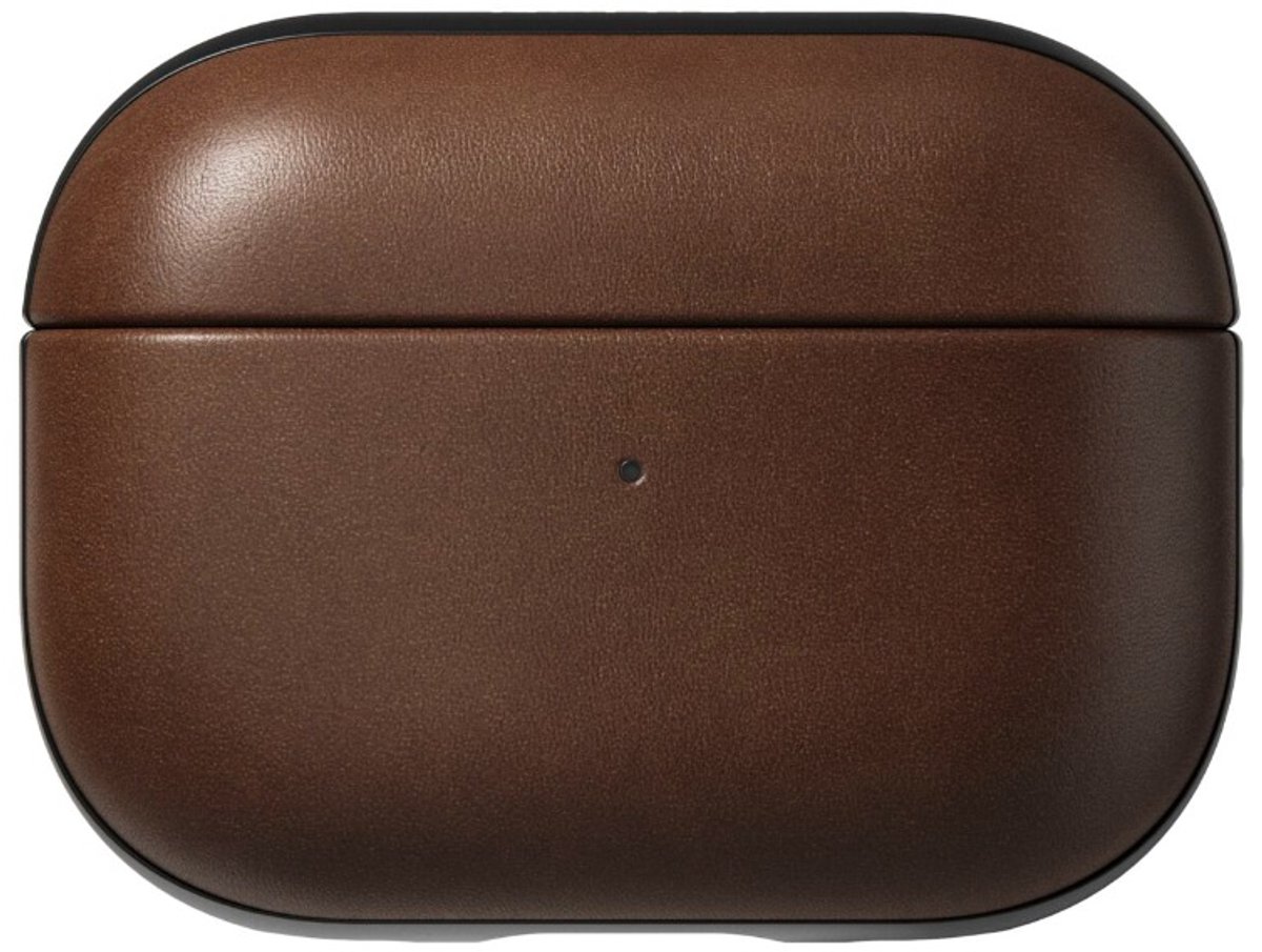 Nomad Modern Leather Case AirPods Pro 2 Zwart