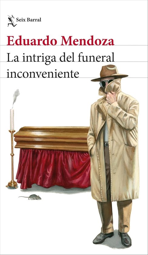 La intriga del funeral inconveniente - cover