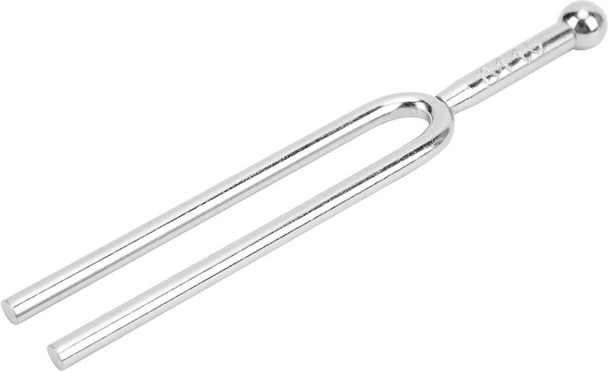 Stemvork - Muziek Tool - Instrumenten Stemmen - Standaard Frequentie - 12 cm Lengte - Zilver