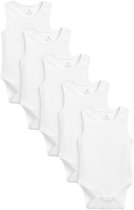 Next - Pasgeboren unisex - Babyrompertjes met hemdje - Wit