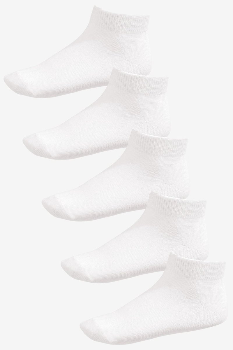 Next 5 paar katoenrijke sneakersokken