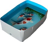 Hondenpeuterbad Opvouwbaar - Draagbaar Zwembad - Buiten Plezier - Antislip Oppervlak - 64x34x20.5cm