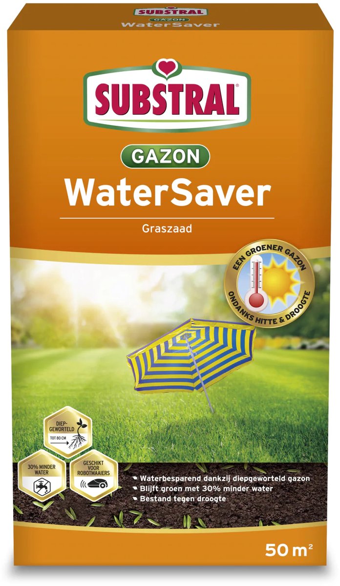 Substral graszaad WaterSaver - waterbesparend - tot 50m²
