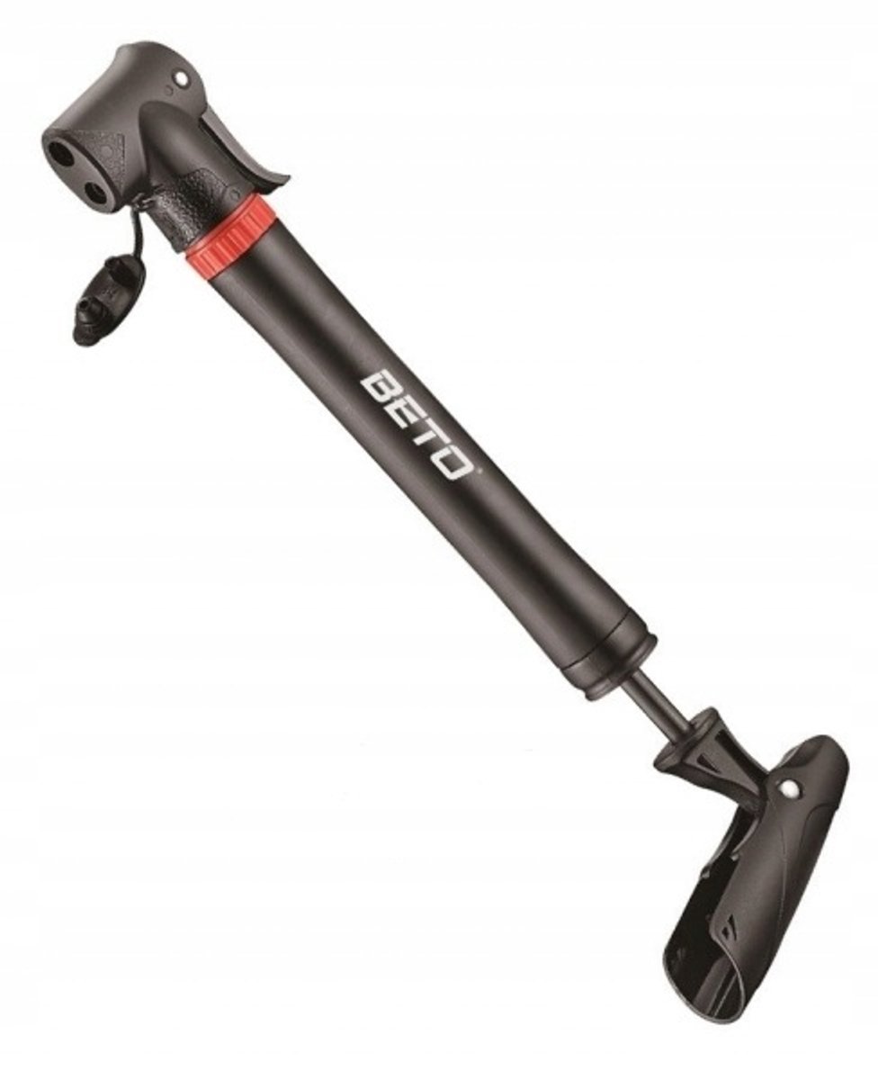 Beto CLD-019T Fietspomp met Draaibare Kop voor Alle Ventielen