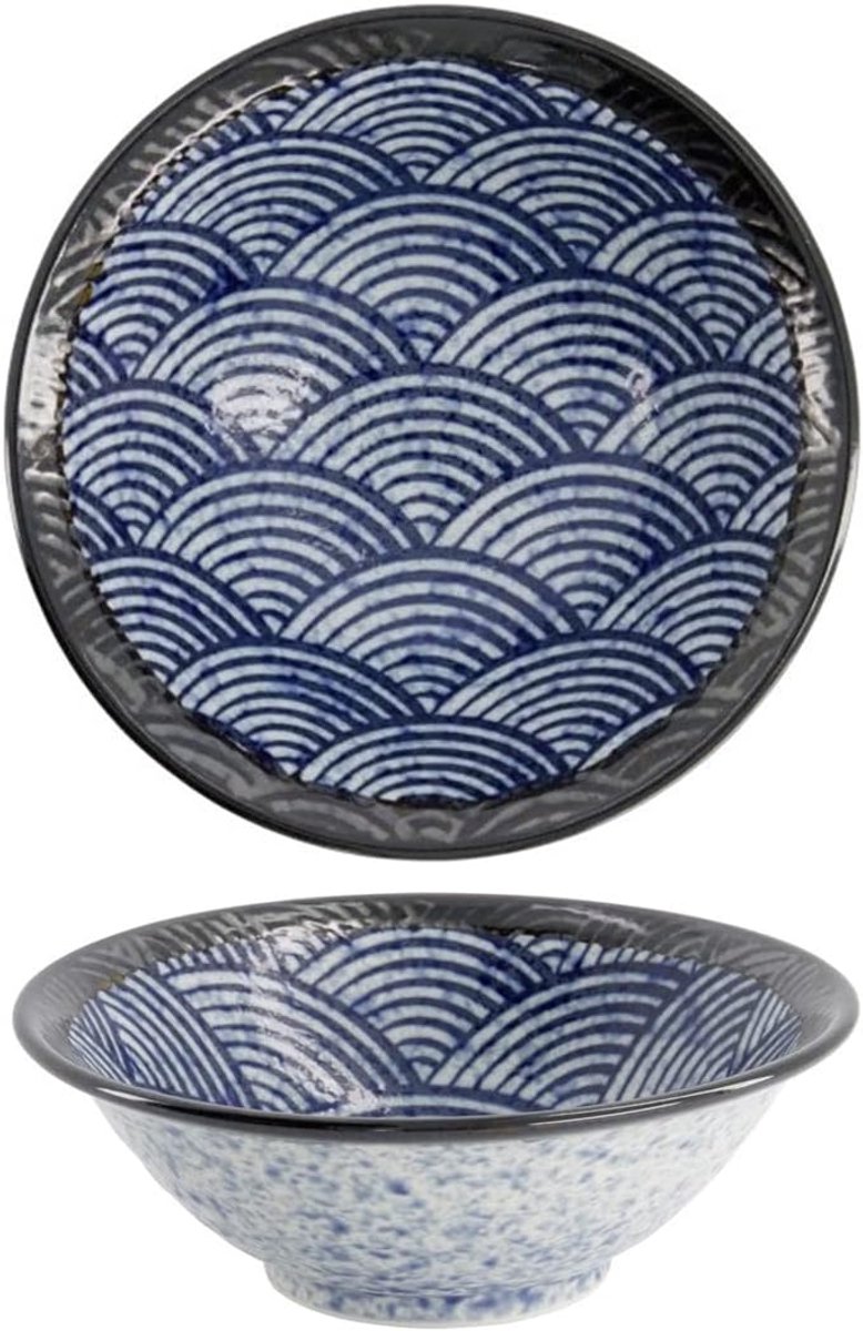 Porseleinen Kom - Diner Kom - Maaltijd Serveren - Handgemaakt Uniek - 196cm Diameter