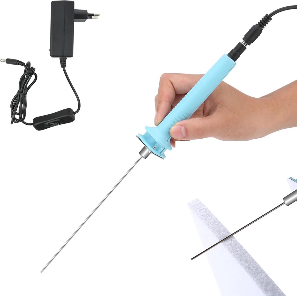 Schuimsnijder - Piepschuimmes - Precisie Snijden - Elektrische Werking - 15 cm