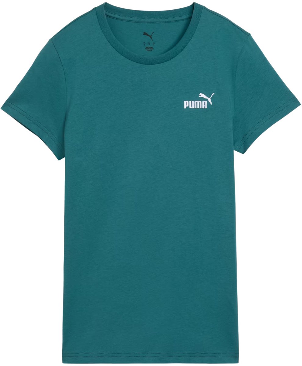 Puma T-shirt Dames ESS Small No.1 Logo Tee s Groen