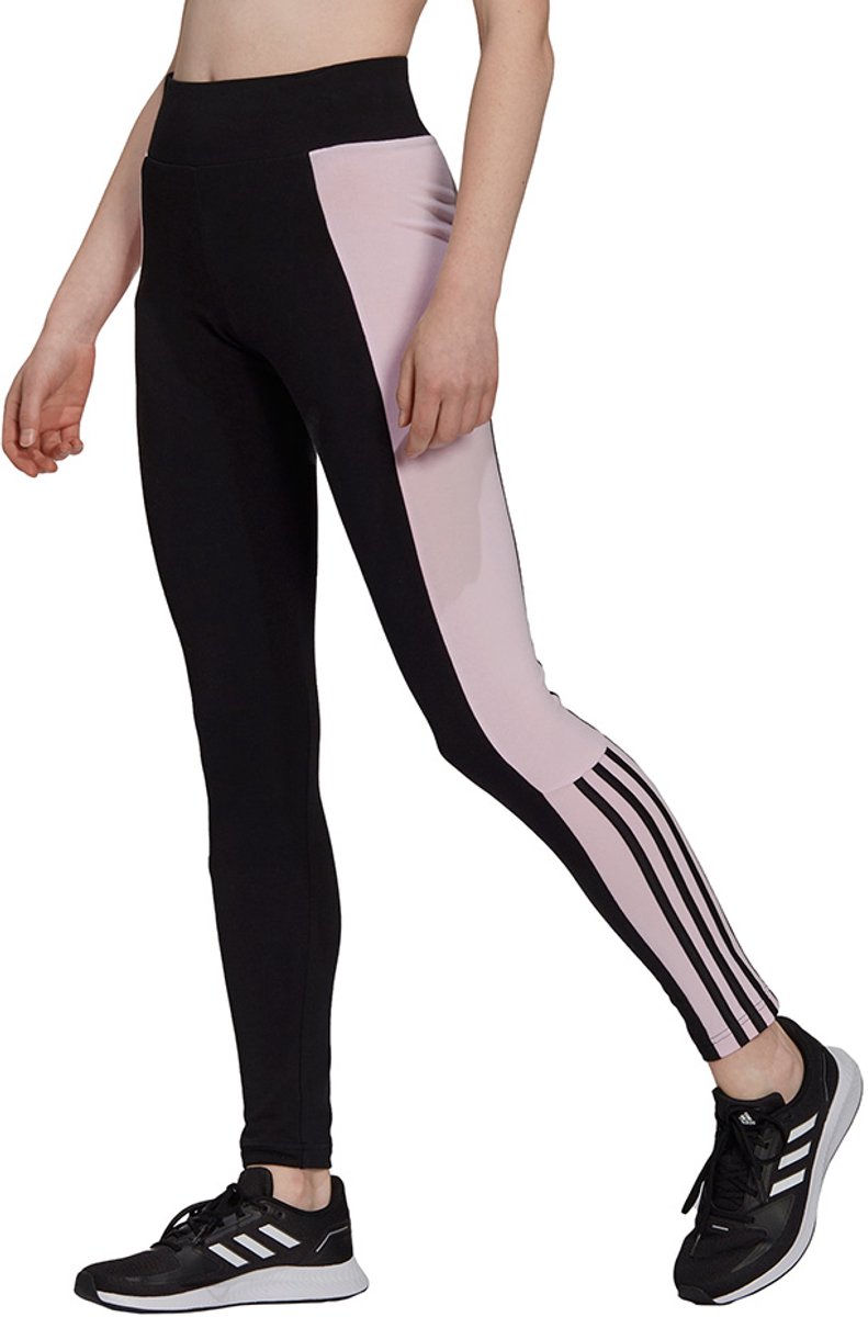 adidas Legging Dames Essentials Colorblock Zwart