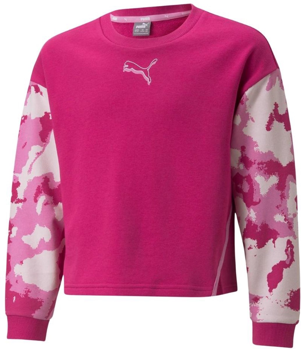 Puma Sweater Kinderen Alpha Crew TR G Roze