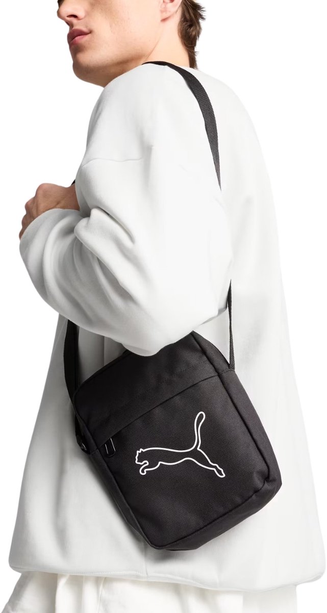 Puma Plus draagbare zwarte schoudertas - UNI