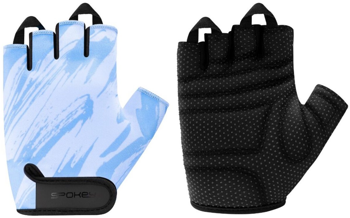 Spokey Handschoenen rowerowe Ride Zwart-Blauw -- - Maat L