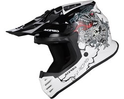 Acerbis Profile Junior Rex Wit Zwart Kinder Crosshelm - Helm