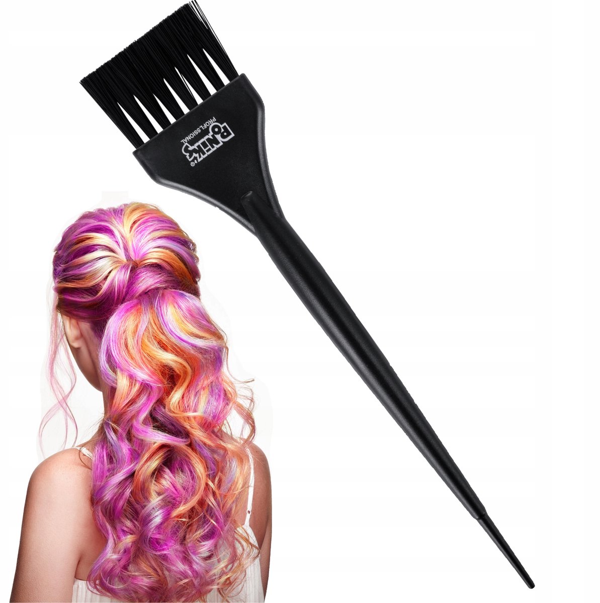 Poniks Haarverfkwast - Voor Het Aanbrengen Van Haarverf - 3,5 Cm