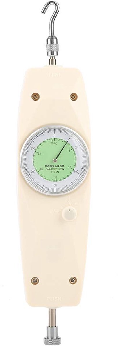 Analoge Rollenbank - Krachtmeter - Nauwkeurig Meten - 300N Capaciteit - 10mm Slag