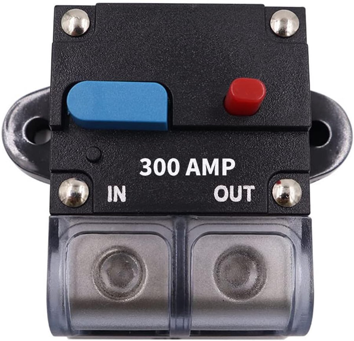 Zelfherstellende Zekering 300A DC Stroomonderbreker met Handmatige Reset voor Auto, Boot en Marine 12-48V