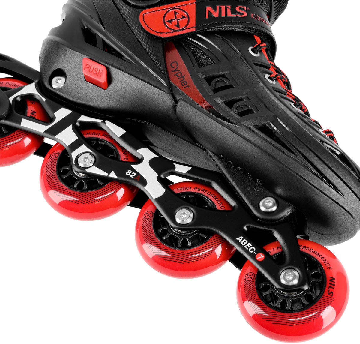 Nils Extreme Cypher Inlineskates Zwart