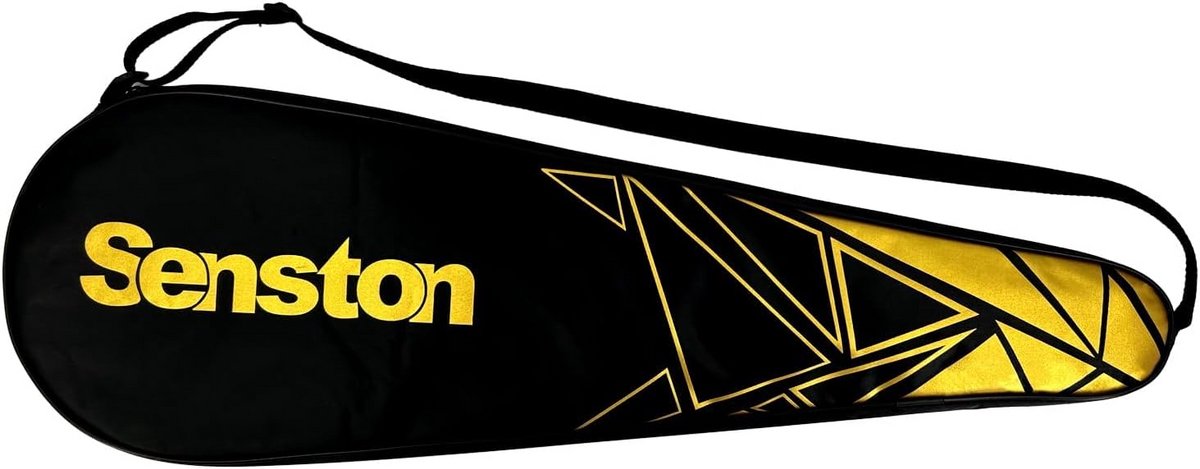 Premium Badminton Rackettas - Lichtgewicht Beschermtas met Verstelbare Riem en Ritssluiting