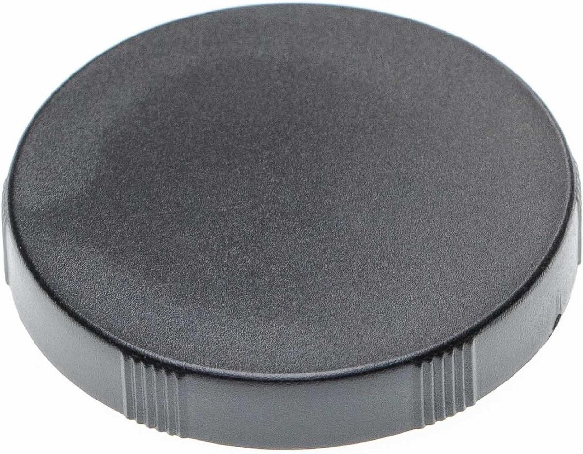 Lensdop - Beschermkap - Optiek Beschermen - Snap-On Sluiting - 45mm Diameter - Zwart