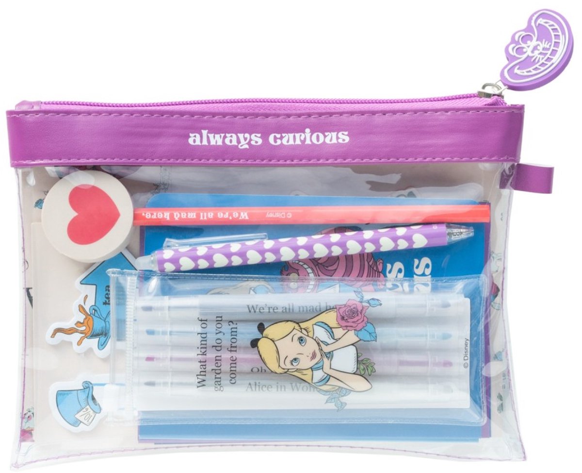 Grupo Erik Disney Alice In Wonderland Schrijfwarenset - Multicolours