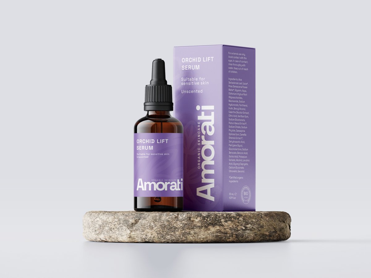 Amorati Orchid Lift Serum - Anti-Aging Gezichtsserum met Orchid Stem Cell Extract - Direct lifting effect - 30 ml