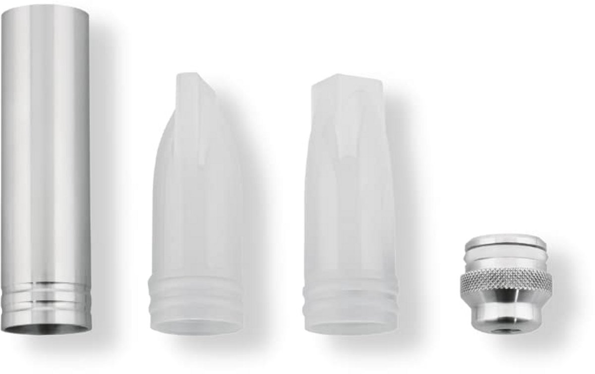 Decoratiespuitmonden 3-delig met adapter