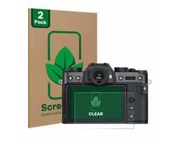 ScreenLeaf - Screenprotector voor Fujifilm X-T30 ll - Duurzame schermbescherming Folie Beschermfolie transparant 2 Stuks