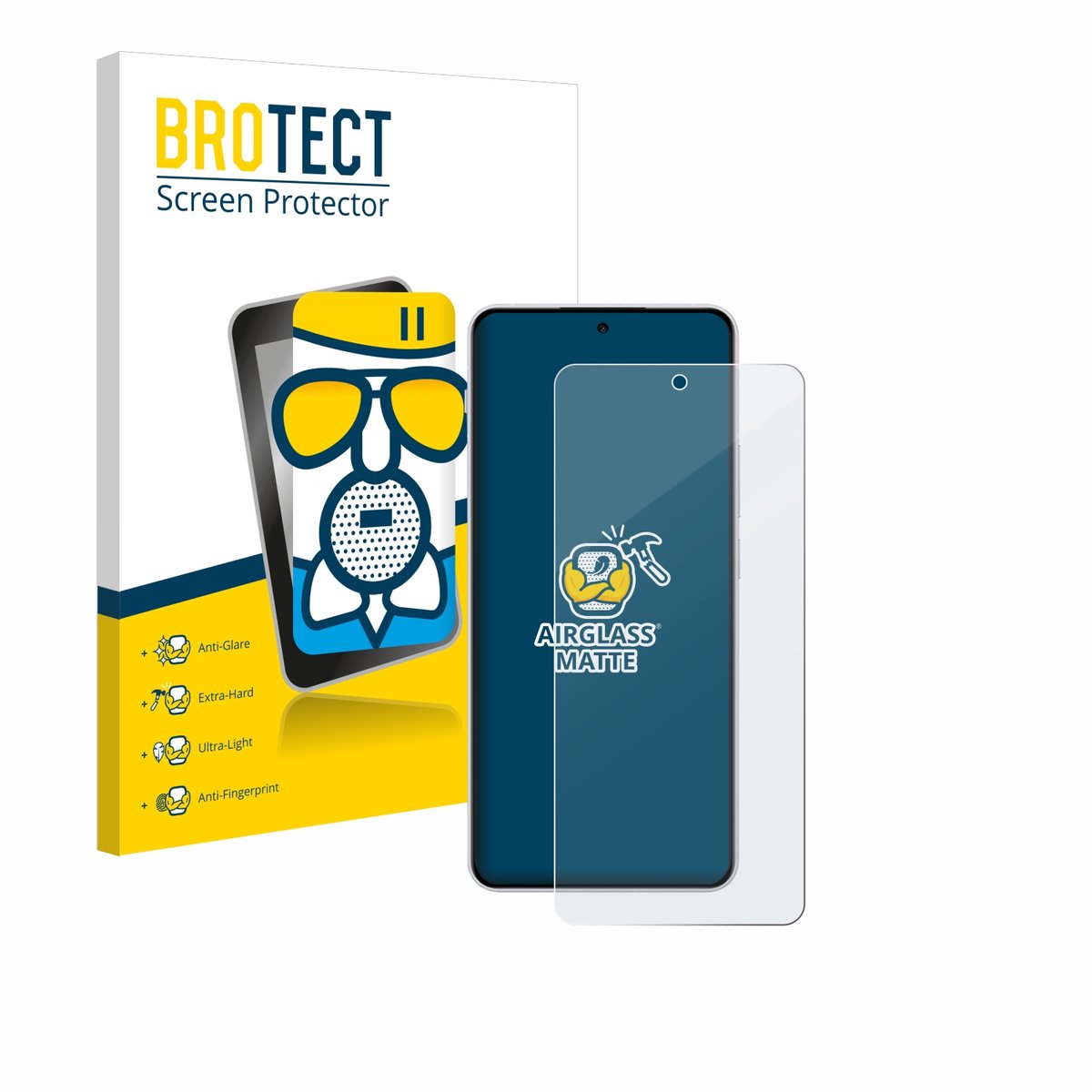 BROTECT - Screenprotector voor OnePlus Nord 4 - Folie Beschermfolie Beschermglas matte