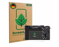 ScreenLeaf - Screenprotector voor Sony A7C - Duurzame schermbescherming Folie Beschermfolie transparant 2 Stuks