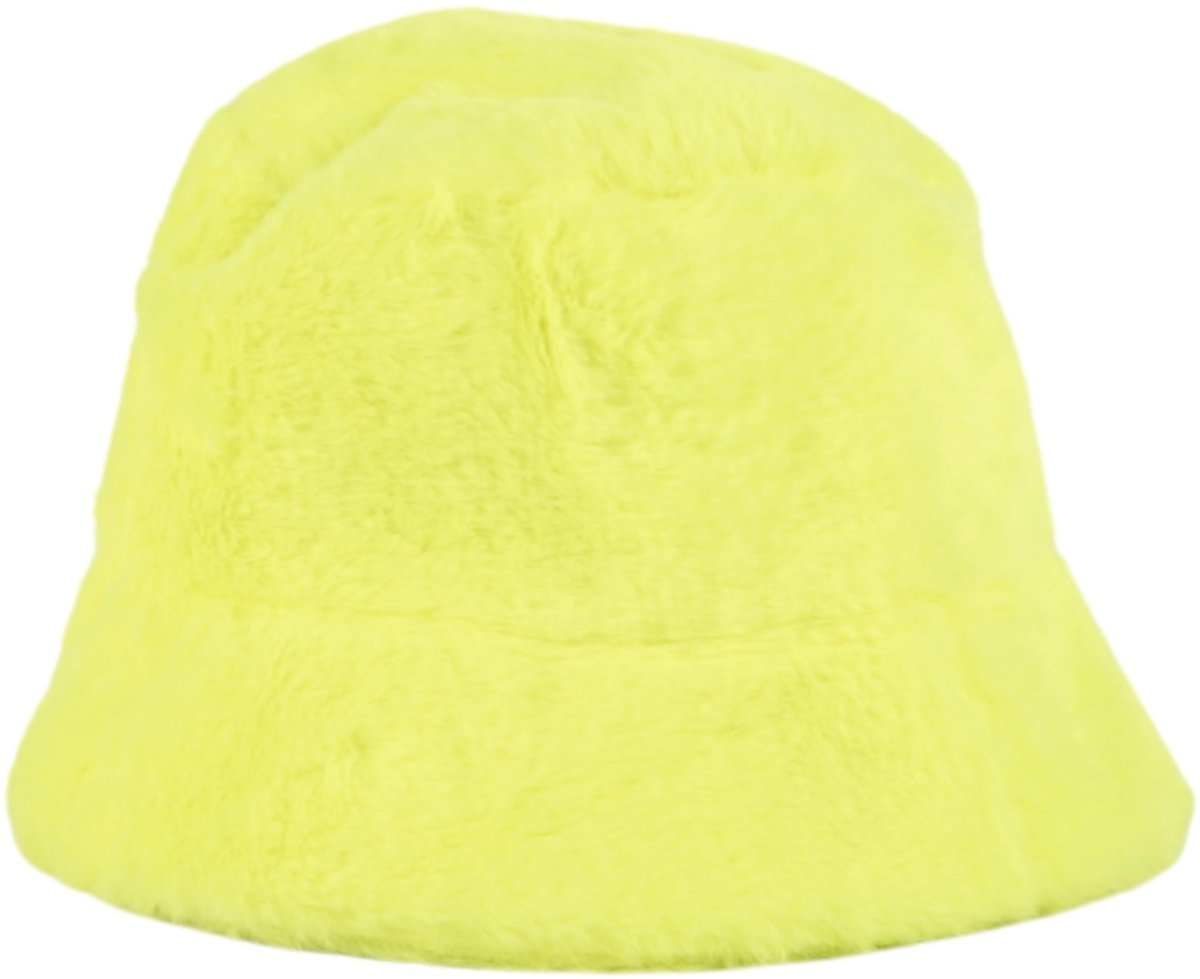 Party Hat Yellow Volwassenen Unisex Geel Maat One size