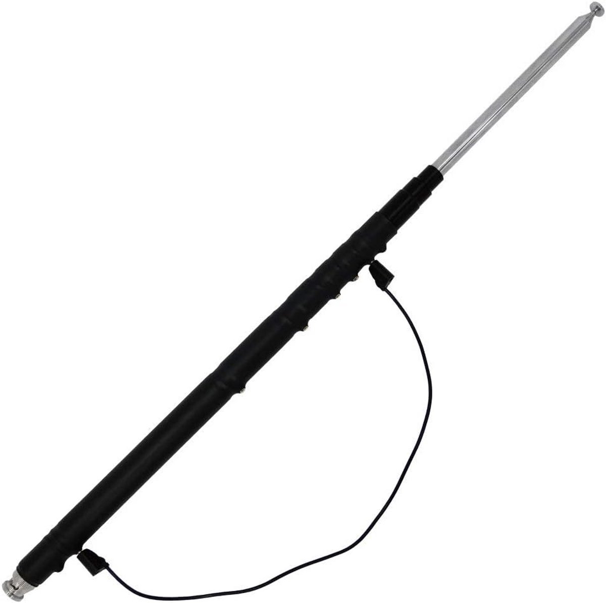 Draagbare Telescopische Multiband Antenne HF VHF voor QRP Transceivers