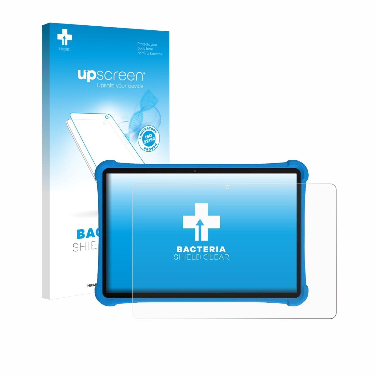 upscreen - Screenprotector voor Alldocube iPlay 70 SE - Folie Beschermfolie transparant antibacterieel