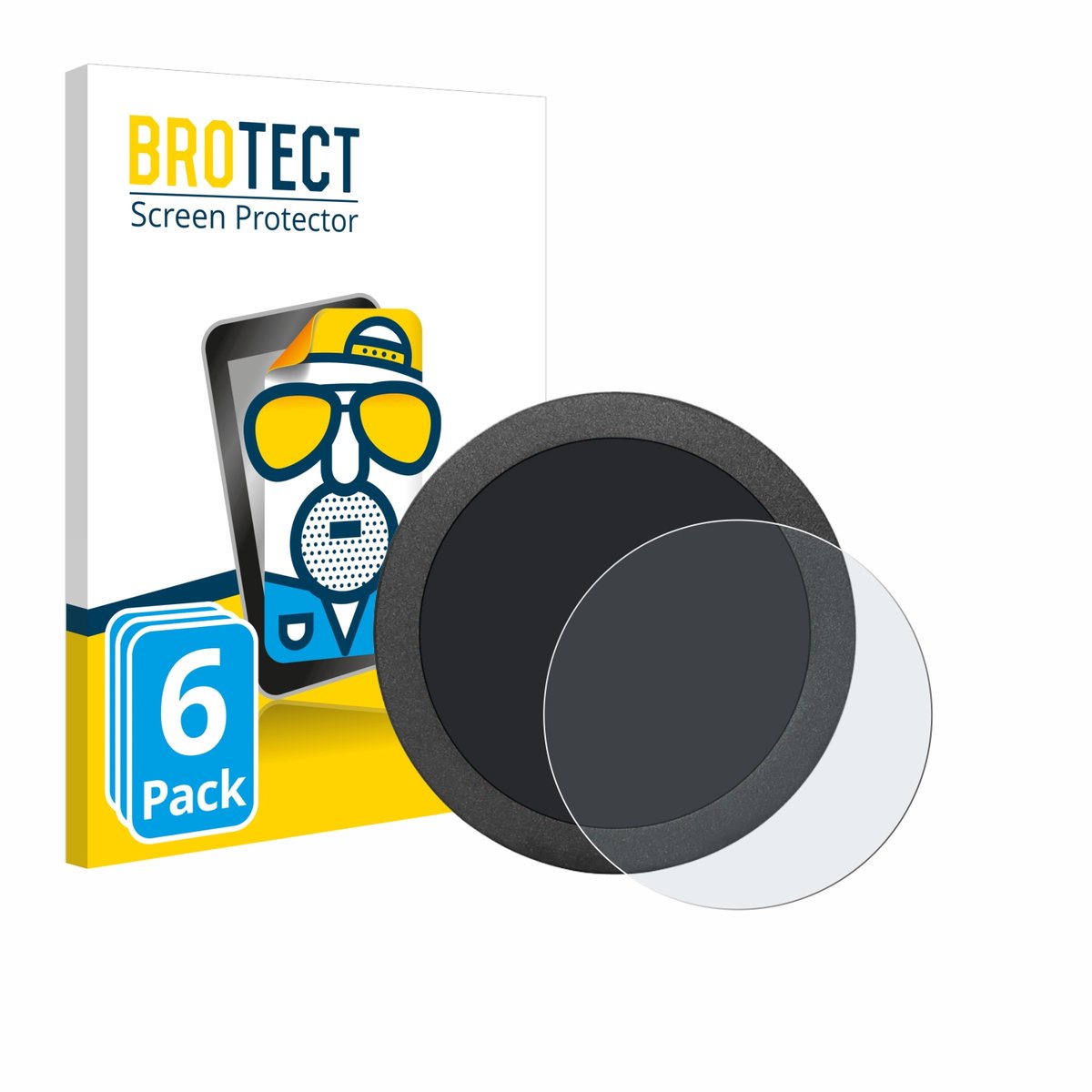 BROTECT - Screenprotector voor Elecrow Display 2.8" - Folie Beschermfolie matte 6 Stuks