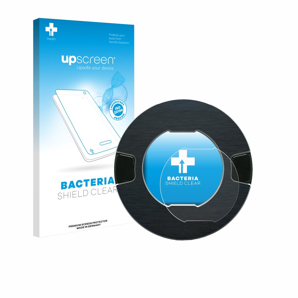 upscreen - Screenprotector voor OOONO P-DISC NO1 - Folie Beschermfolie transparant antibacterieel