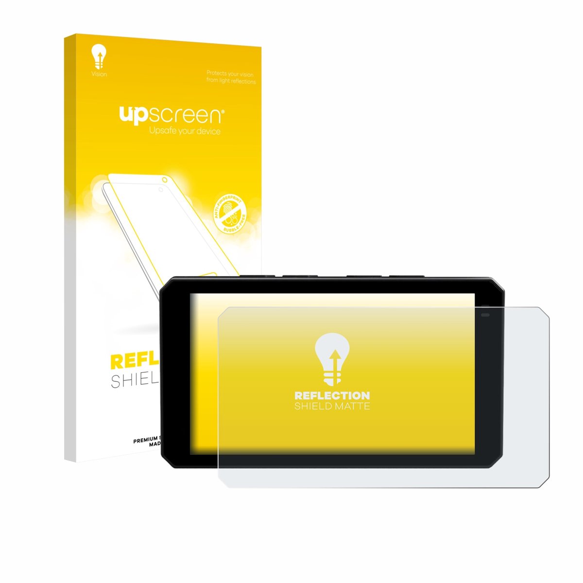 upscreen - Screenprotector voor Chigee AIO-6 LTE 4G - Folie Beschermfolie anti glare matte