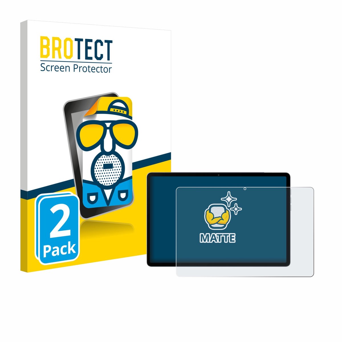 BROTECT - Screenprotector voor Black Shark Pad 7 - Folie Beschermfolie matte 2 Stuks
