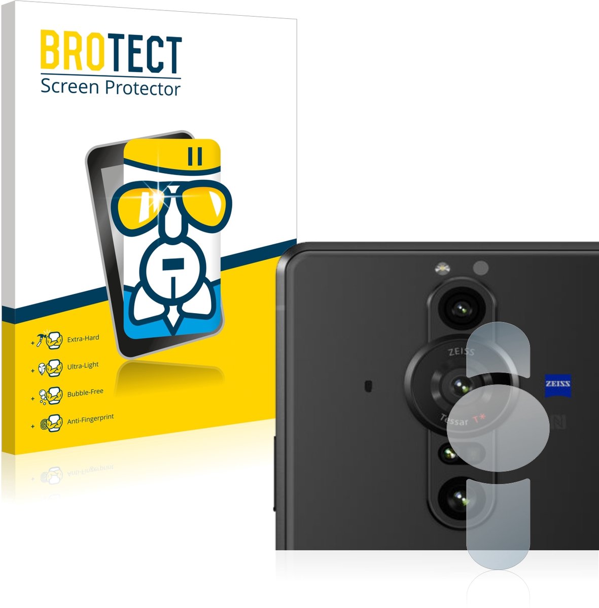 Screenprotector voor Sony Xperia Pro-I (ALLEEN Camera Lens) Beschermglas transparant