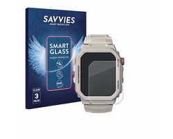 3 Stuks Savvies Screenprotector - geschikt voor Rogbid Tank G2 - beschermfolie glas transparant