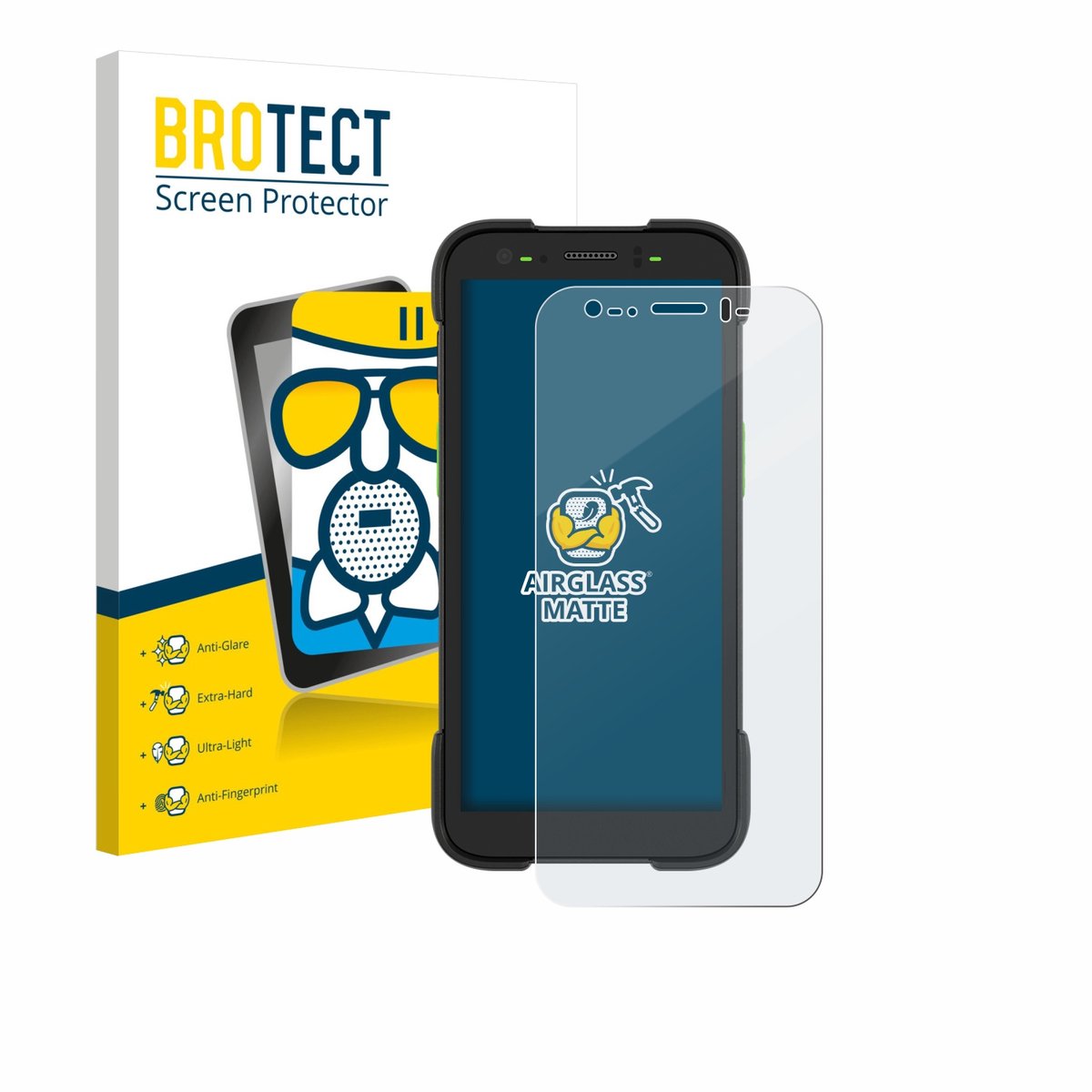 BROTECT - Screenprotector voor Zebra TC701 - Folie Beschermfolie Beschermglas matte