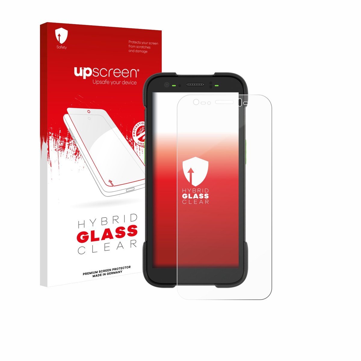 upscreen - Screenprotector voor Zebra TC701 - Folie Beschermfolie Beschermglas transparant
