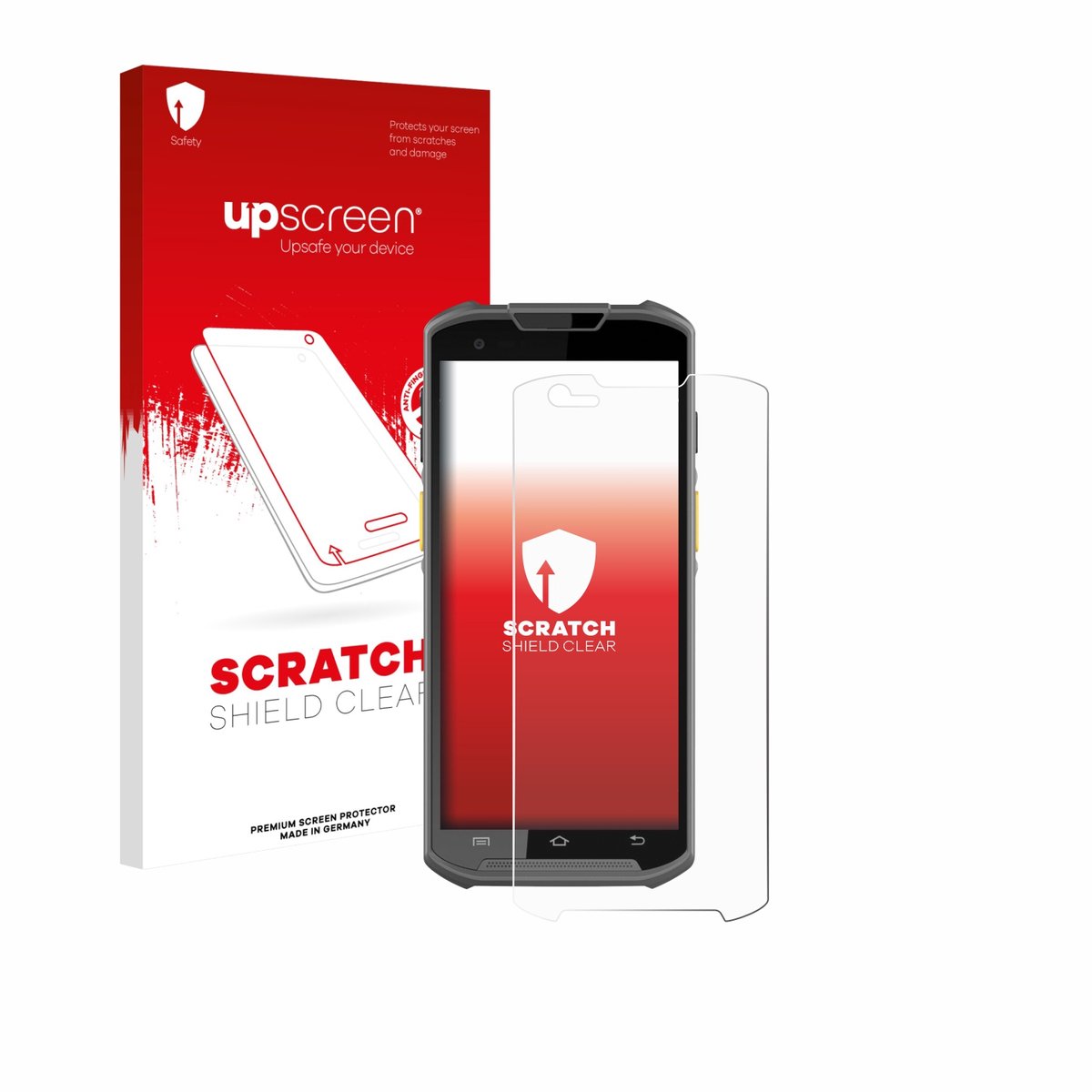 upscreen - Screenprotector voor Newland MT93 - Folie Beschermfolie transparant