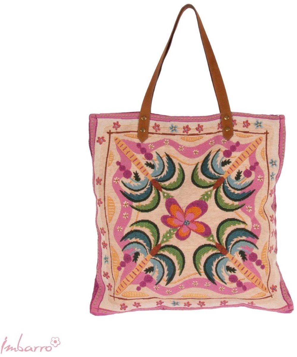 Imbarro - Tas - Shopper - Strandtas - Vista - 60% Katoen - 50x50 cm
