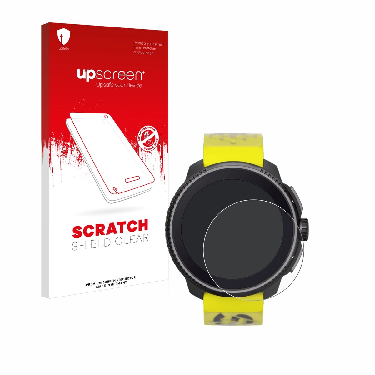upscreen - Screenprotector voor Suunto Race / 2 - Folie Beschermfolie transparant