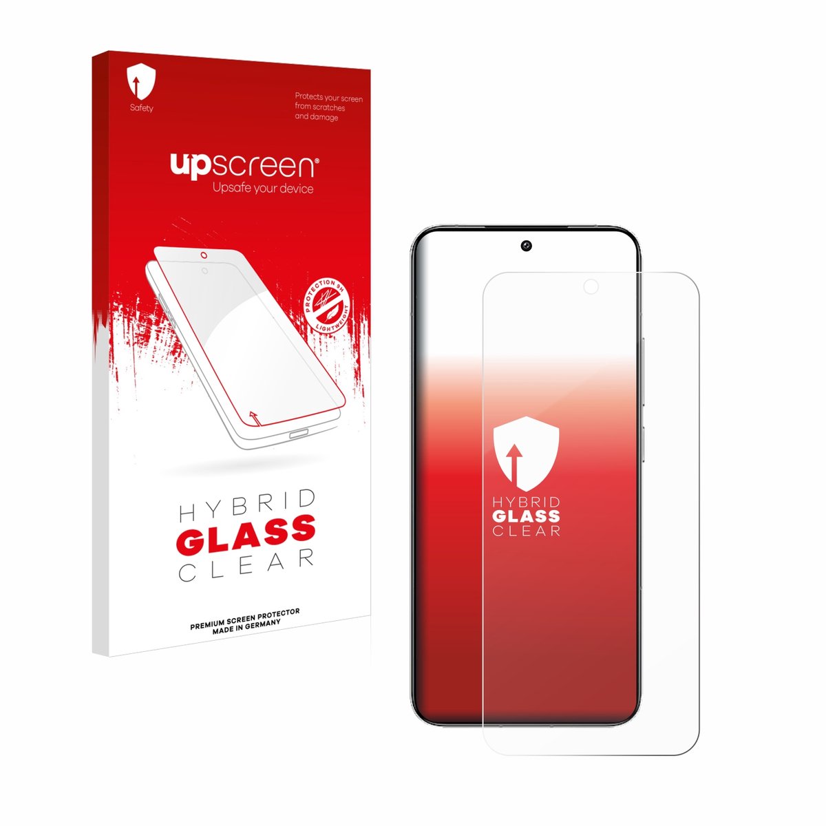 upscreen - Screenprotector voor Xiaomi 14 - Folie Beschermfolie Beschermglas transparant