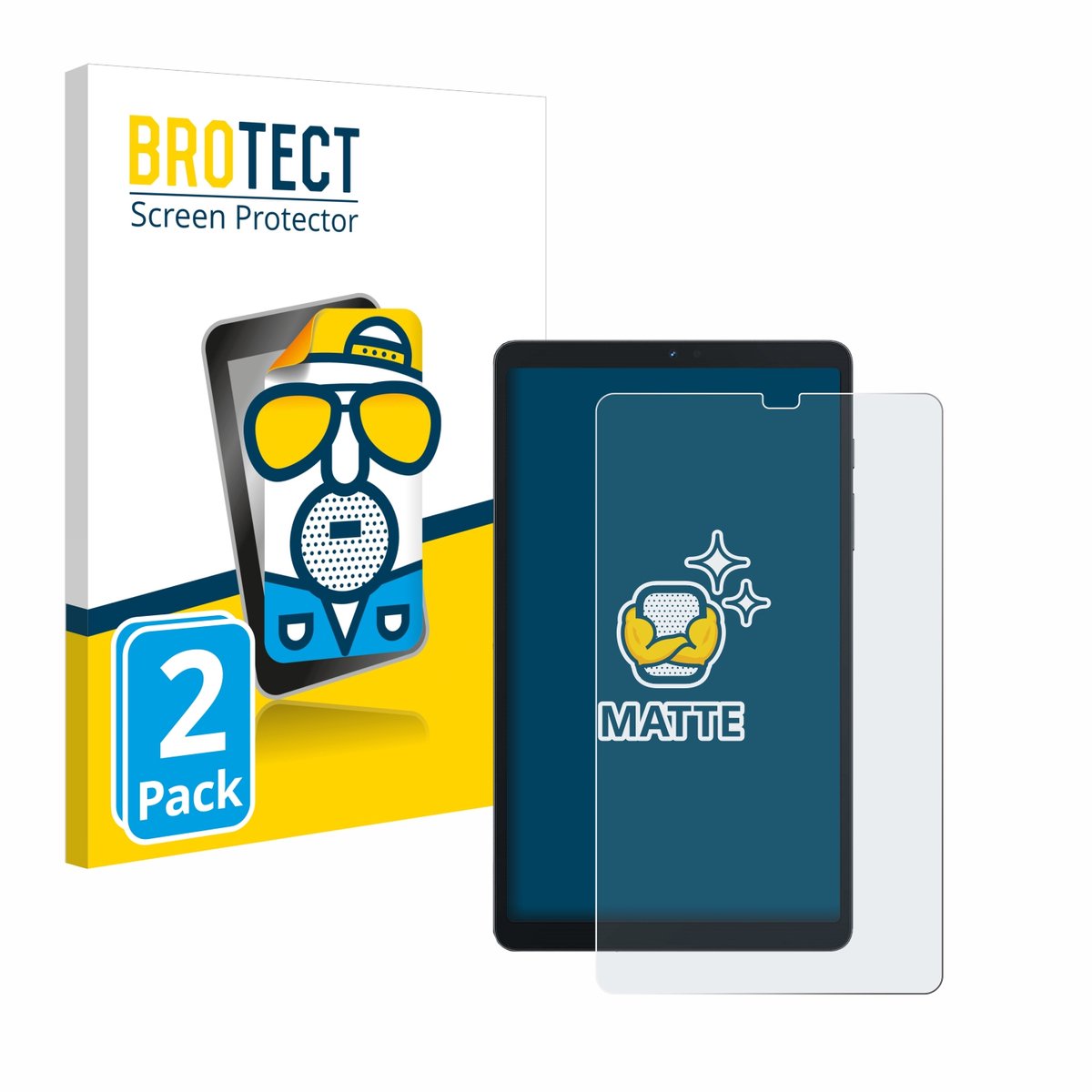 BROTECT - Screenprotector voor Blackview Tab 60 8.68" - Folie Beschermfolie matte 2 Stuks
