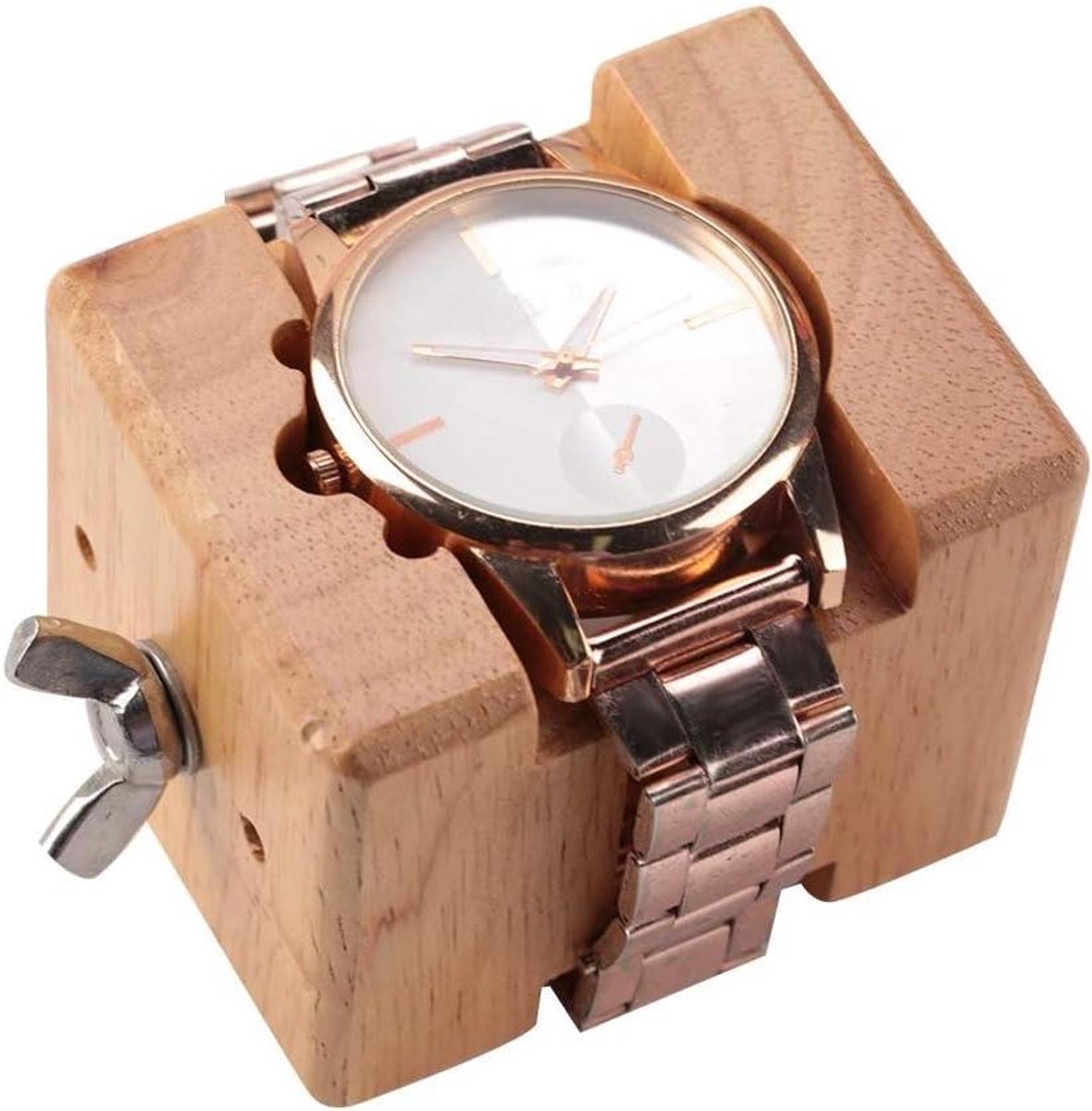 Houten Horloge Reparatie en Bewegingsklem Verwijdering Gereedschapset met Klok Reparatie Tool