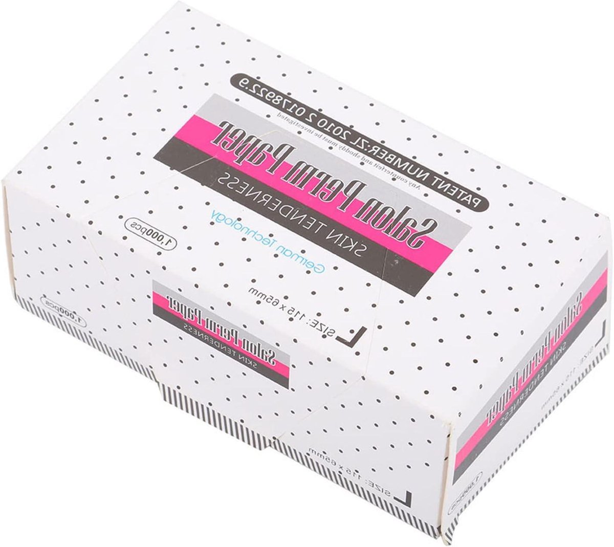 Papieren eindpapier voor kapper, dun haar, permoplossing, haarrollers - 100 stuks