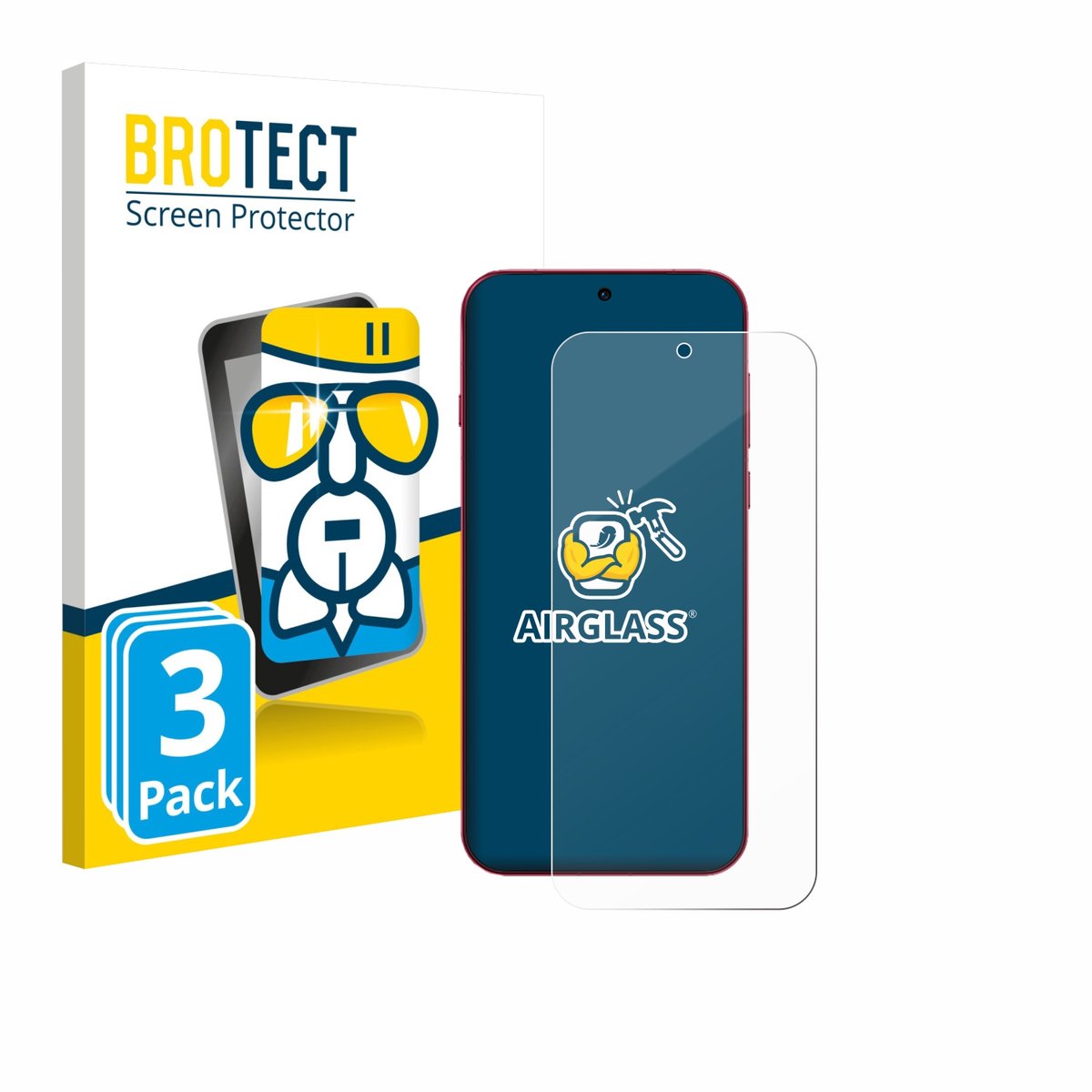 Screenprotector 3 Stuks voor Oppo Find X9 Beschermglas transparant